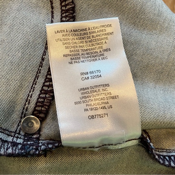 Free People Purple Glitter Skinny Jean - Picture 11 of 15